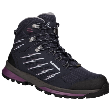 Lowa Buty trekkingowe Trek Evo Mid GTX (Trekking, Syntetyk/Tekstylia, wodoodporne) granatowy/malinowy Damskie