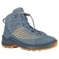 Lowa buty trekkingowe Zirrox II GTX MID Junior (wielofunkcyjne, wodoodporne) petrol/mango dla małych dzieci