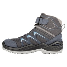 Lowa Buty zimowe Maddox Warm Mid GTX (Tekstylia/Syntetyk, wodoodporne) 2024 stalowoniebieskie Dzieci