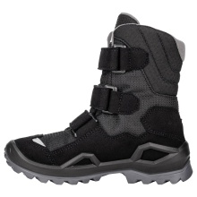 Lowa buty zimowe Milo Evo GTX High (tekstylia/synteza, wodoodporne) czarne/szare Dziecięce