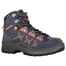 Lowa buty trekkingowe Kody Evo GTX Mid Junior (skóra zamszowa, wodoodporne) stalowoniebieski/pomarańczowy dziecięcy