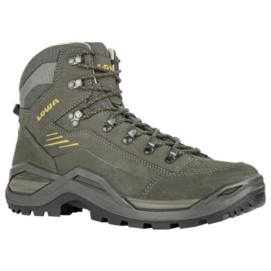 Lowa Buty trekkingowe Renegade EVO LL Mid (All-Terrain, Skóra nubukowa) oliwkowy/musztardowy Mężczyźni