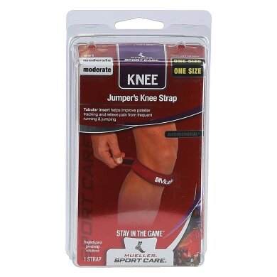 Mueller Kniegurt/Jumper's Knee Strap czerwony