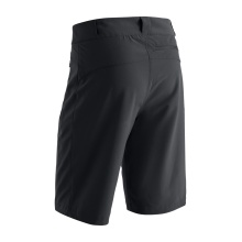 Maier Sports Spodnie wędrowne Bermuda Latit Short (4-kierunkowy stretch) krótkie czarne męskie