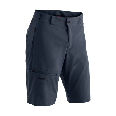 Maier Sports Spodnie wędrowne Bermuda Latit Short (4-kierunkowy stretch) krótkie grafitowe męskie