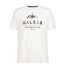 Maloja T-shirt rekreacyjne IfenM. (100% bawełna) kolor kremowy męski