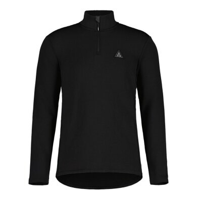 Maloja Langarmshirt CesarM Mountain Fleece (Halfzip, 4-Weg Stretch, szybkoschnący) czarny mężczyźni