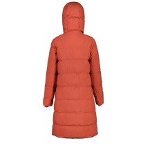 Maloja Wintermantel AnkogelM Urban Puffer Coat (wypełnienie ReDown, wiatroszczelny, bardzo ciepły) pomarańczowo/różowy damski