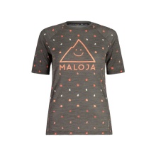 Maloja Sport-Shirt FondoM Baselayer Shirt (Wełna Merino) Bielizna ciemnoszara Damska