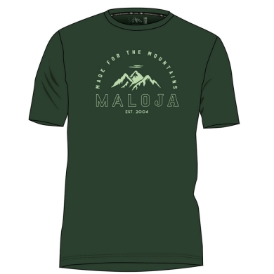 Maloja T-shirt rekreacyjne KalmbergM (wełna merino) zielony męski