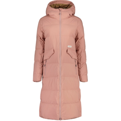 Maloja Płaszcz zimowy AnkogelM Urban ReDown Coat (2-warstwy, wiatroszczelny, bardzo ciepły) mauvepink Damski