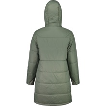 Maloja zimowy płaszcz FossanM Urban Puffer Coat (PrimaLoft® BIO133, wiatroszczelny) zielony Damski