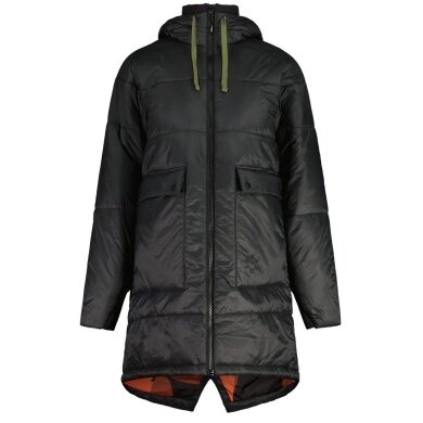 Maloja Wintermantel MarcenaM Urban Puffer Coat (wodoodporny, Primaloft® Bio wypełnienie) czarny damski