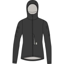 Kurtka softshell Maloja SennesM Nordic Hybrid (wiatroszczelna) czarna damska