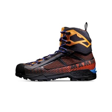 Mammut Buty trekkingowe Taiss Light Mid GTX (buty górskie częściowo odporne na raki, wodoodporne) czarny/pomarańczowy mężczyźni