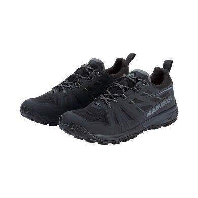 Mammut Trail Buty Biegowe Saentis Low GTX (wodoodporne) czarny/szary phantom męskie