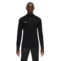 Mammut Fleecepullover Aenergy Half Zip Pull (Warstwa pośrednia, Polartec Power Grid Fleece) czarny mężczyźni