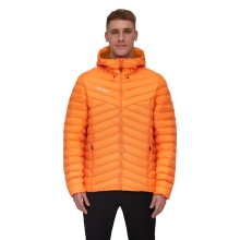 Mammut Izolacyjna kurtka zimowa Albula Insulated Hooded (Kaptur, bardzo lekka, bez PFC) pomarańczowa męska