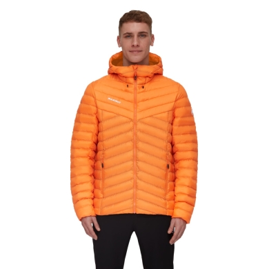 Mammut Izolacyjna kurtka zimowa Albula Insulated Hooded (Kaptur, bardzo lekka, bez PFC) pomarańczowa męska