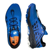 Buty do biegania trailowego Mammut Sertig TR Low GTX (wodoodporne) lodowy niebieski/czarny męskie