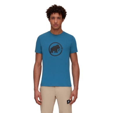 Mammut T-shirt rekreacyjne Core Classic (Poliester/Bawełna) ciemnoniebieski Mężczyźni