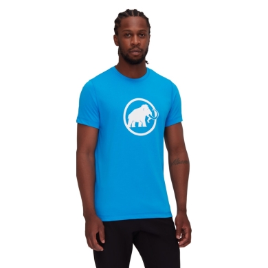 Mammut T-shirt Freizeitowe Core Classic (Poliester/Bawełna) jasnoniebieski Mężczyźni