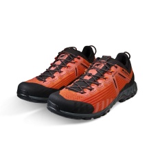 Mammut Buty trekkingowe Alnasca Knit III Low GTX (podejście, oddychające, wodoodporne) czarny/czerwony męskie