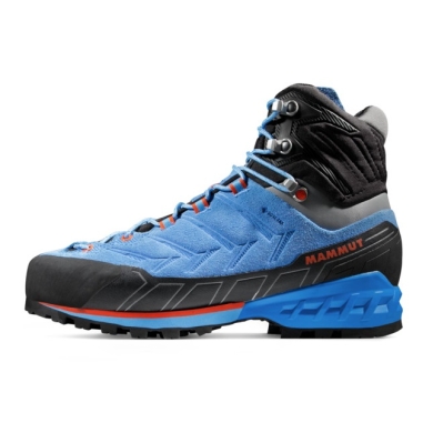 Mammut Buty trekkingowe Kento Tour High GTX (Trekking, skóra zamszowa, wodoodporne) niebieskie/titanium szare damskie