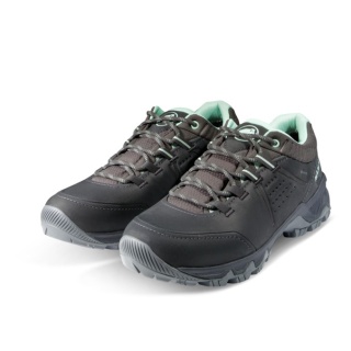 Mammut Buty trekkingowe Nova Low IV GTX (wszechstronne, skóra nubukowa, wodoodporne) ciemnoszare Damskie