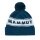 Czapka zimowa Mammut (z pomponem) Peaks Beanie - granatowa/biała