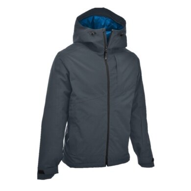 Maul Trekking-Wanderjacke Terrak MTX 10.0 Megatex (wodoodporna, wiatroszczelna, oddychająca) ciemnoszara/niebieska męska