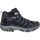 Merrell Buty trekkingowe Moab 3 Mid GTX (oddychające i wodoodporne) czarne/szare męskie