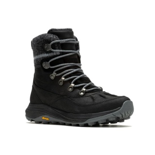 Merrel Zimowe buty trekkingowe Siren 4 Thermo Mid Zip WP (skóra licowa, wodoodporne) czarne damskie