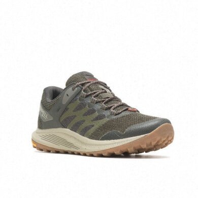 Merrell Trail-Buty biegowe Nova 3 GTX (wodoodporne, oddychające) oliwkowe męskie