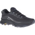 Merrell Trail Buty biegowe Moab Speed GTX (wodoodporne) czarne/asfaltowe szare Damskie