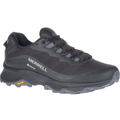 Merrell Trail-Buty biegowe Moab Speed GTX (wodoodporne) czarny/asfaltowy szary męskie