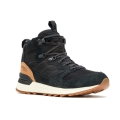 Merrell Sneaker Alpine 83 SNKR Recraft Mid WP (wodoodporny, zamsz/siatka) czarny męski