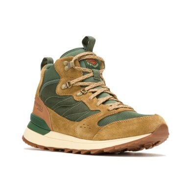 Merrell Sneaker Alpine 83 SNKR Recraft Mid WP (wodoodporny, zamsz/siatka) durumbraun/wielokolorowy męski