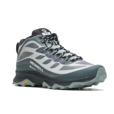 Merrell Buty trekkingowe Moab Speed Mid GTX (wodoodporne) granitowo-szare męskie