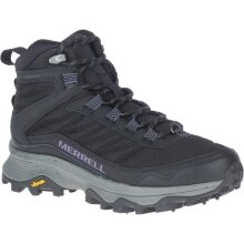 Merrell Buty trekkingowe Moab Speed Thermo Mid WP (z podeszwą z kolcami, wodoodporne) czarne damskie