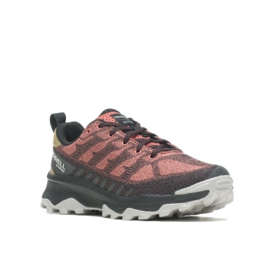 Merrell Buty trekkingowe Speed Eco WP (wodoodporne, oddychające) charcoal/czerwony Damskie