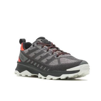 Merrell Buty trekkingowe Speed Eco WP (wodoodporne, oddychające) charcoal/czerwony mężczyźni