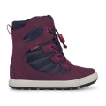 Merrell Zimowe buty Snow Bank 4.0 WTRPF (wodoszczelne, ciepłe) fioletowo/granatowe dziewczęce