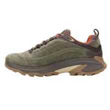 Merrell Buty trekkingowe Moab Speed 2 Leather WP (skóra nubukowa, wodoodporne) oliwkowe męskie