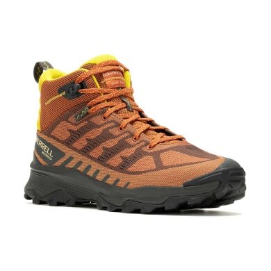 Merrell Buty trekkingowe Speed Eco Mid Waterproof (wodoodporne, oddychające) pomarańczowo/brązowe męskie