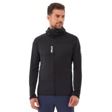 Kurtka polarowa Millet Fusion Grid Hoodie (Polartec, oddychająca) czarna męska