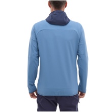 Kurtka Softshell Millet Fusion XCS Hoodie (wiatroszczelna, maksymalna swoboda ruchów) jasnoniebieska/szafirowa męska