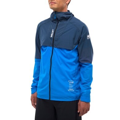 Kurtka Softshell Millet Intense Windbreaker (materiał elastyczny, wiatroszczelna) iconblue/denimblue męska