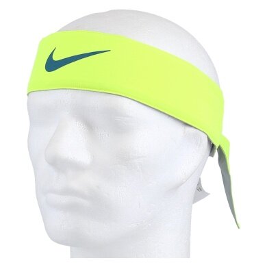 Nike Opaska Premier Head Tie 2024 volt/zielony - 1 sztuka