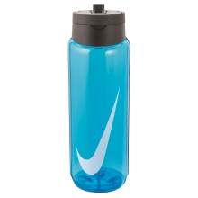 Nike Butelka na napój TR Renew Recharge z słomką (z słomką) niebieska 700ml